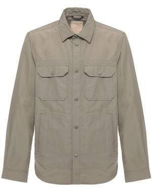 Woolrich Jassen ,Groen ,Light Jassen - Grijs