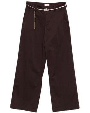 Liu Jo Wide Pants - Brown