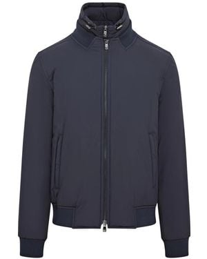 Corneliani Bomber Jackets - Blue