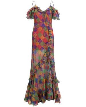 Etro Maxi Dresses - Marrón