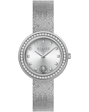 Versus Accessoires ,Grijs ,Carnaby Street Quartz Dameshorloge - Metallic