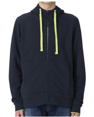 Blauer Zip-Throughs - Blue