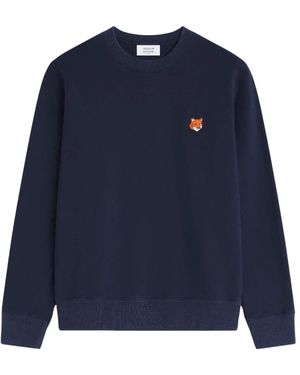 Maison Kitsuné Sweatshirts - Blue