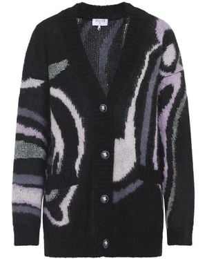 PUCCI Cardigan Mit Abstraktem Print - Schwarz