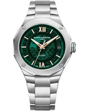 Baume & Mercier Accessoires ,Groen ,Riviera Automatic 39 Mm