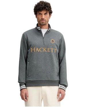 Hackett Half-Zip Sweatshirt - Grijs