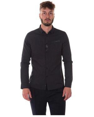 Armani Jeans Casual Shirts - Negro
