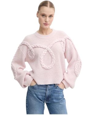 Munthe Truien & Vesten ,Roze ,Wol Sakira Sweater - Rood
