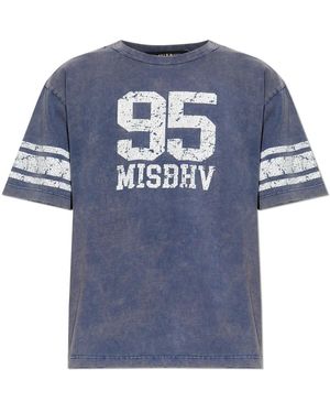 MISBHV Logo T-Shirt - Blau