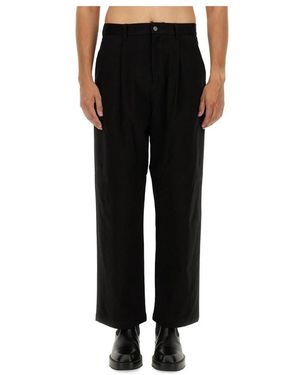 Moschino Straight Trousers - Black