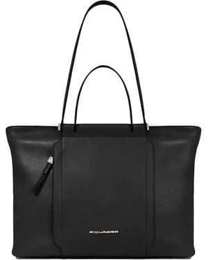 Piquadro Shopping Bags - Black