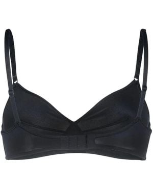 Eres Seidiges dreieck bikini top - Schwarz
