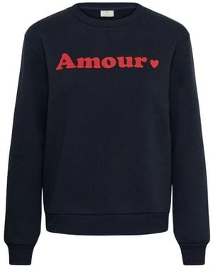 Kaffe Sweatshirts & Hoodies - Blau