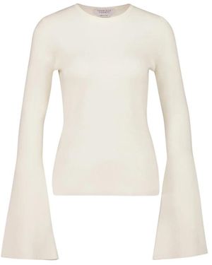 Gabriela Hearst Mason Rundhals-Pullover - Weiß