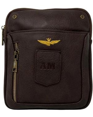 Aeronautica Militare Messenger Bags - Negro