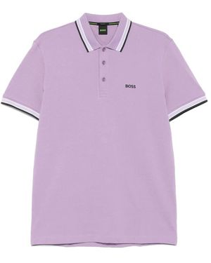 HUGO Polo Shirts - Morado