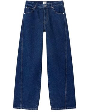Mads Nørgaard Wide Jeans - Blue