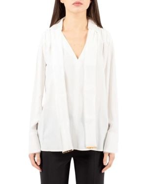 Elisabetta Franchi Blouses - Blanco