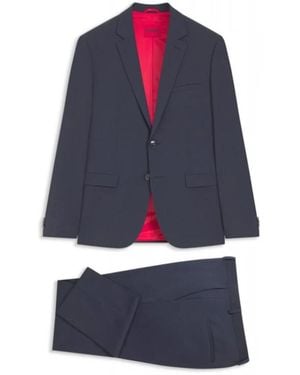 HUGO Kostuums ,Blauw ,Wol Arti-Hesten 253X-Mh Suit