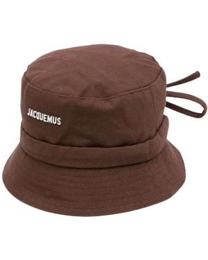 Jacquemus Le Bob Gadjo Hoed - Bruin