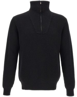 FILIPPO DE LAURENTIIS Truien & Vesten ,Zwart ,Wol Coltrui - Blauw