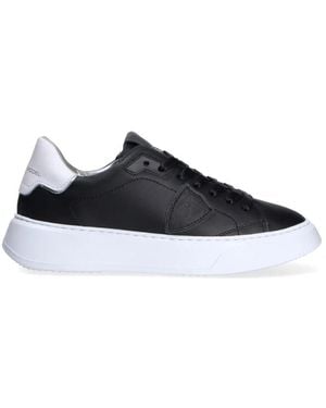 Philippe Model Modische Sneakers für Männer - Schwarz
