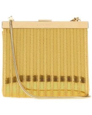 Alberta Ferretti Clutches - Yellow