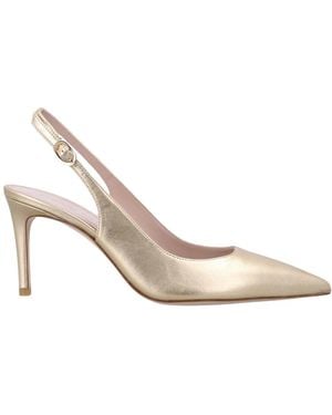 Stuart Weitzman Schoenen ,Leer Power Slingback Pump 75 - Wit