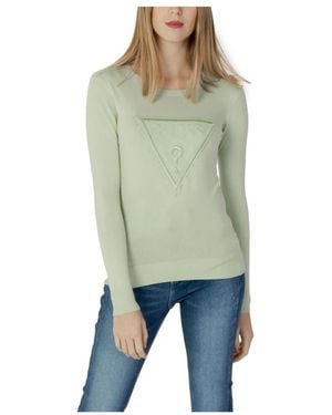 Guess Round-Neck Knitwear - Verde