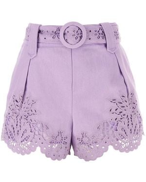 FARM Rio Short Shorts - Morado