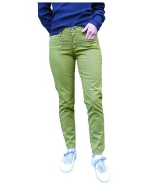 Islow Slim-Fit Trousers - Verde