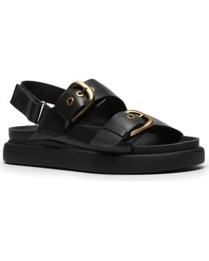 Clarks Flat Sandals - Noir