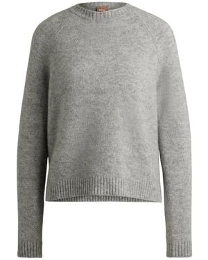 BOSS Round-Neck Knitwear - Gris