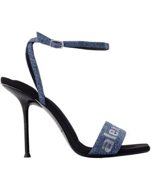 Alexander Wang Schoenen ,Blauw ,Denim Julie Billboard 105Mm Sandaal