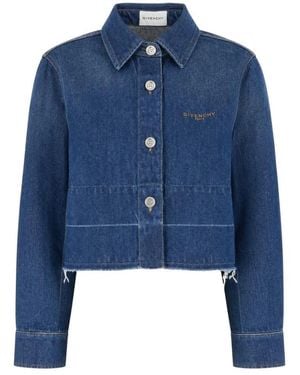Givenchy Denim Shirts - Azul