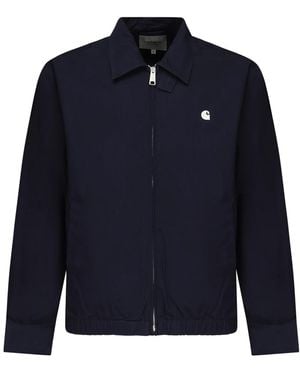 Carhartt Blaue Jacken Mit Reißverschluss