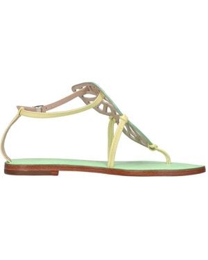 Sophia Webster Flat Sandals - Métallisé