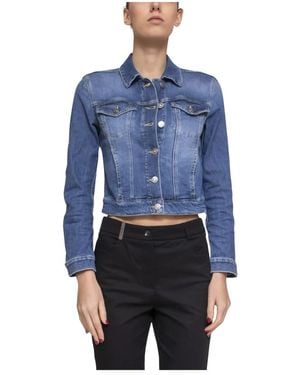 Dondup Denim Jackets - Blue