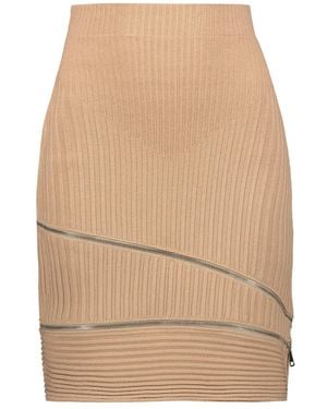 ANDREA ADAMO Short Skirts - Neutro