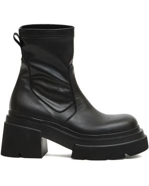 Elena Iachi Heeled Boots - Black