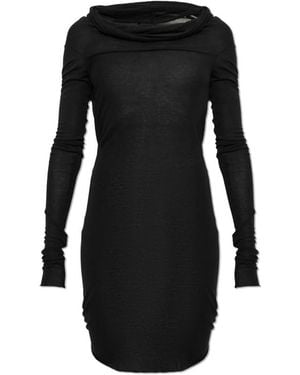 Rick Owens Langarmkleid - Schwarz