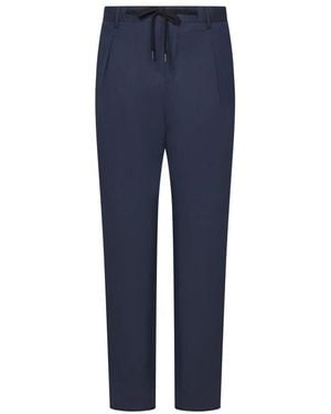 Franzese Collection Slim-Fit Trousers - Blue