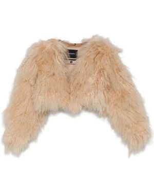 retroféte Faux Fur & Shearling Jackets - Naturel
