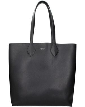 Ferragamo Leren Schoudertas Met Verstelbare Riem - Zwart