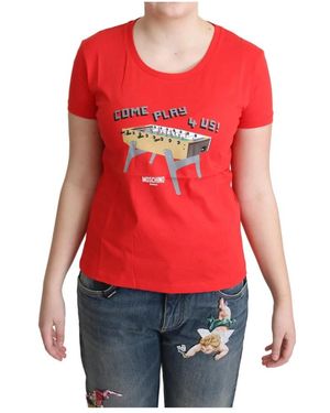 Moschino T-Shirts - Red