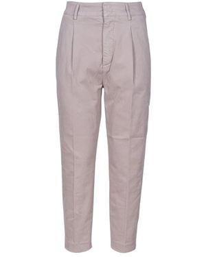 Dondup Tania Chino Hose - Grau