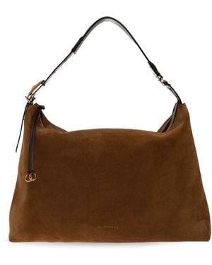 Etro Hobo L Suede Tas - Bruin