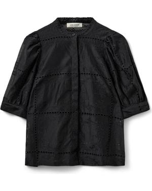 Sofie Schnoor Overhemden ,Zwart ,Blouses