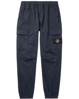 Stone Island Cargo Broek - Blauw