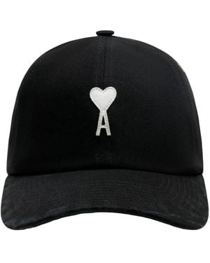 Ami Paris Caps - Negro